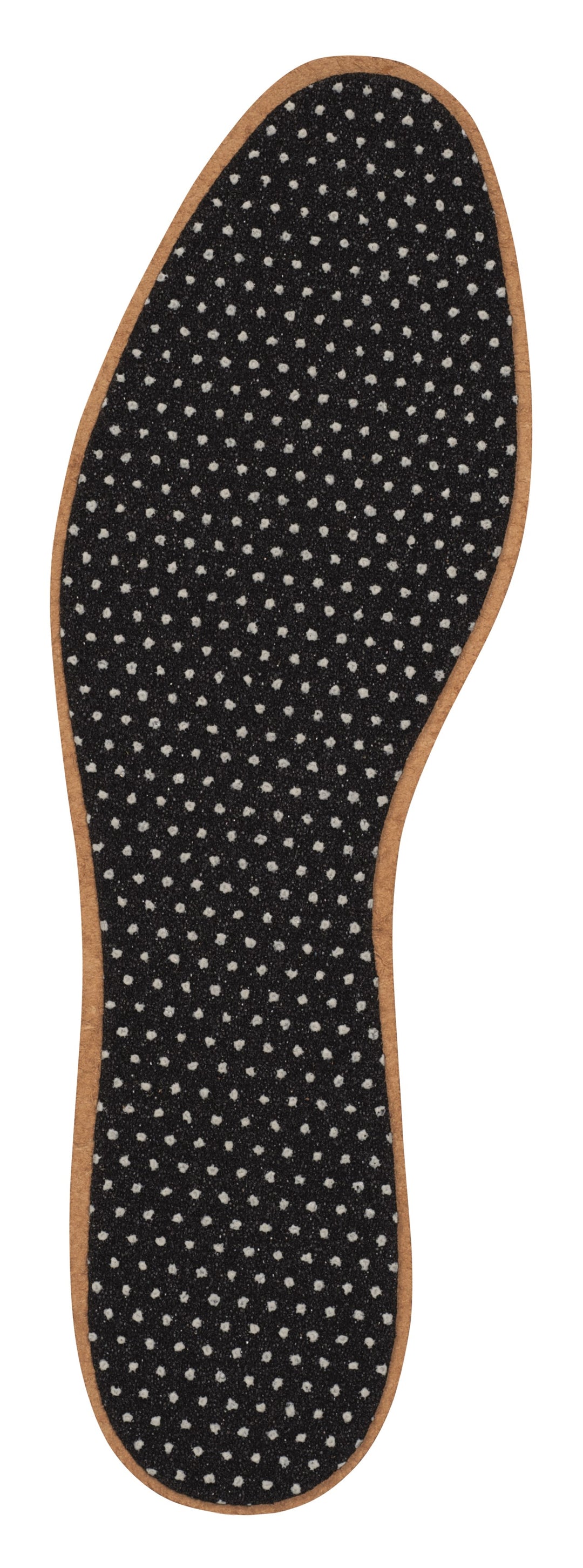 Leather - Flat Insole with Anti-Odor Activated Charcoal
