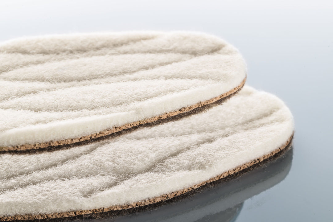 Keep Warm - Natural Wool & Cork Winter Insoles for Cold Weather