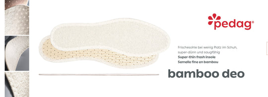 Bamboo Deo - Ultra Thin Hygenic Insole