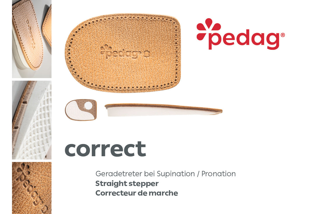 Correct - Reversible Heel Wedge for Pronation & Supination (1 Pair)