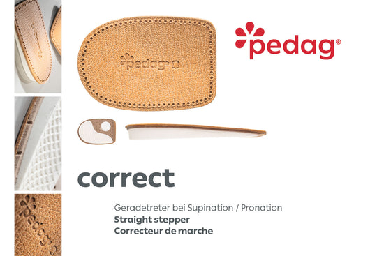 Correct - Reversible Heel Wedge for Pronation & Supination (1 Pair)