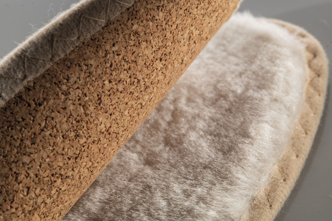 Pascha Kids - Shearling Insole with Cork Underlayer for Children