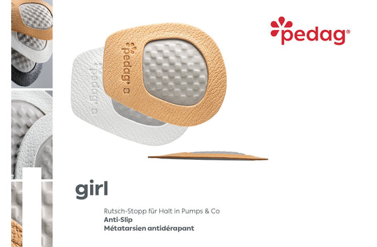 Girl - Anti-slip Forefoot Grip Pad for High Heels (1 Pair)