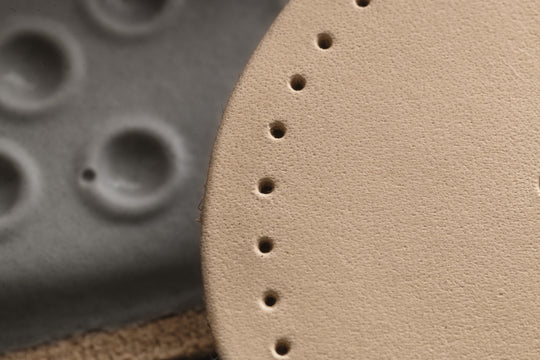 Perfect – Leather Heel Pad with Latex Cushion (1 Pair)