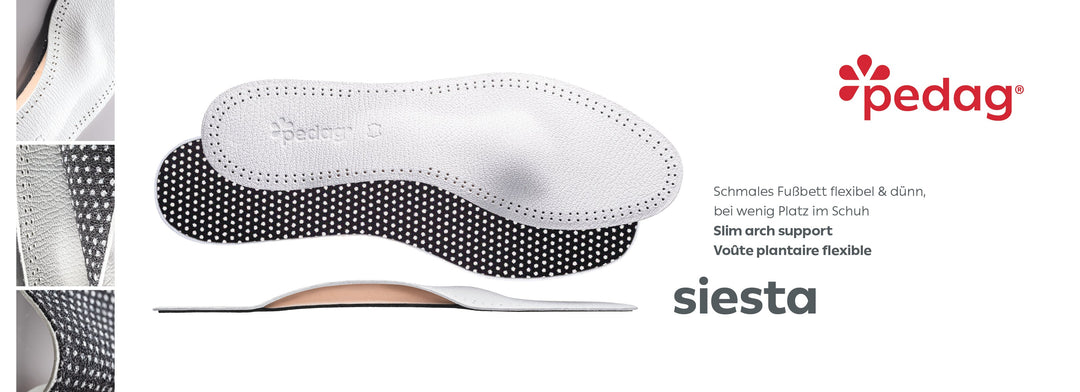 Siesta - Flexible Orthotic Insole for Western Boots with Heels