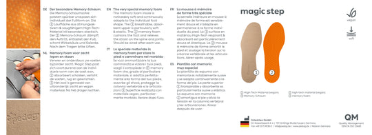 Magic Step - Vegan Leather Insole