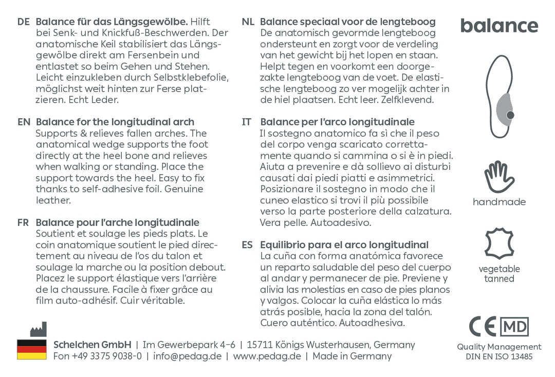 Balance – Flatfoot Support Insert