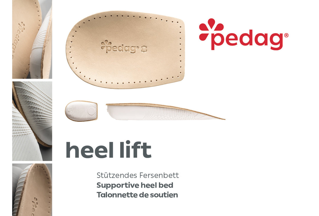 Heel Lift – Leather Heel Raise for Achilles Relief & Alignment