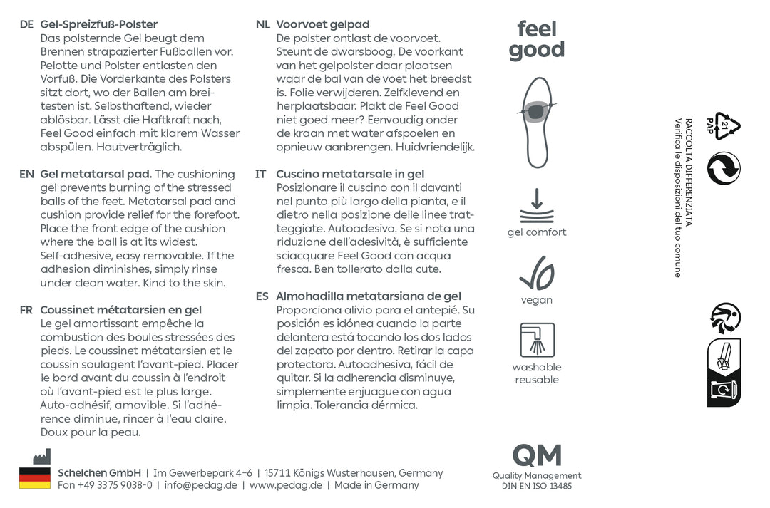 Feel Good | Gel Metatarsal Pad