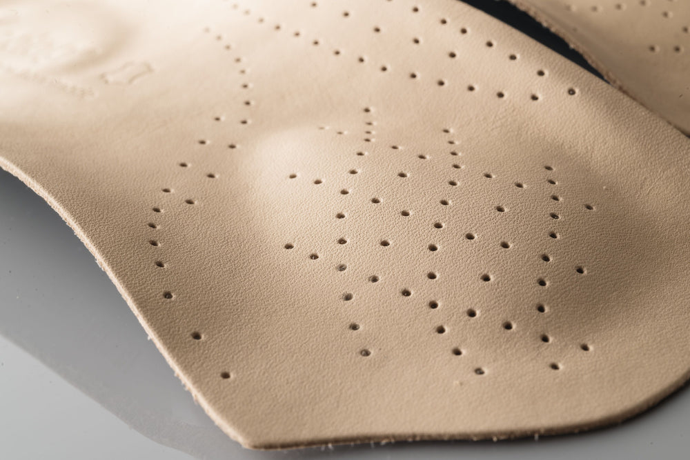Viva Mini - Slim 3/4 Leather Orthotic Insole for Dress Shoes & Tight-Fitting Footwear