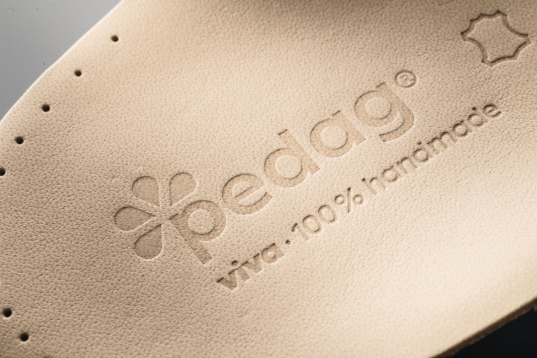 Viva - Medium, High and Low | Leather Orthotic Insole - German Made Arch Support for Dress Shoes and Boots