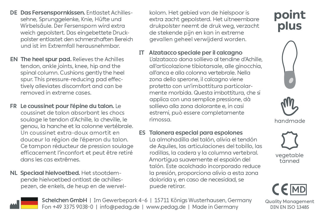 Point Plus - Heel Spur Pad (1 Pair)