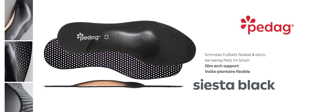 Siesta - Flexible Orthotic Insole for Western Boots with Heels