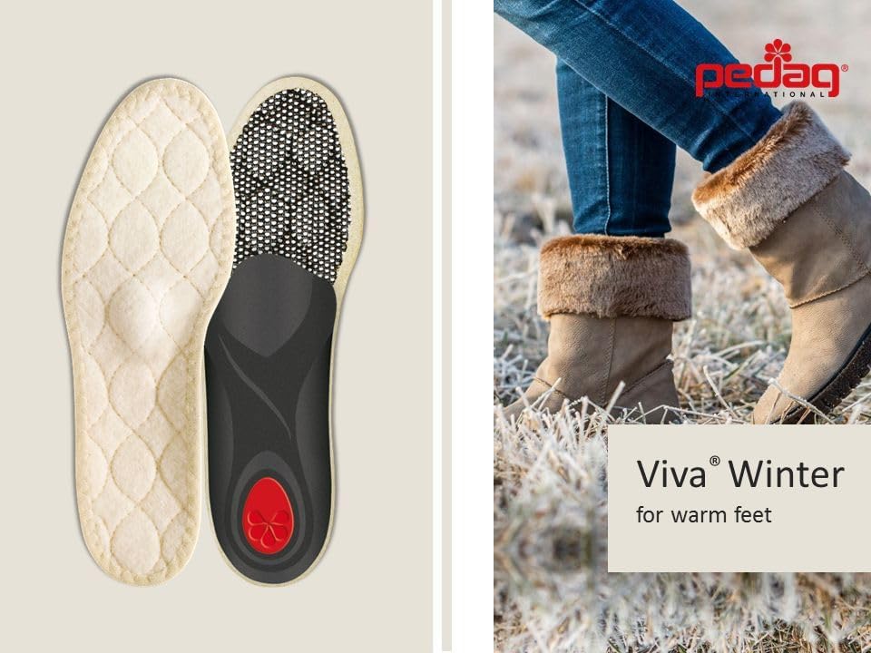 Viva Winter - Thermal Orthotic Insole with Arch Support for Cold Weather