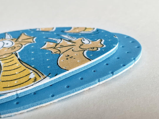 Kids Soft - Flat Latex Insole for Children