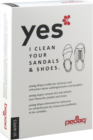 YES Wipes to clean Sneakers and Sandals (10 pieces)