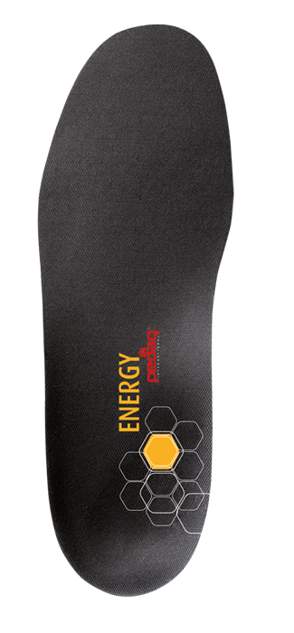 SPORTSLINE Energy - Premium Performance Insole with Heel Cup for High-Impact Sports