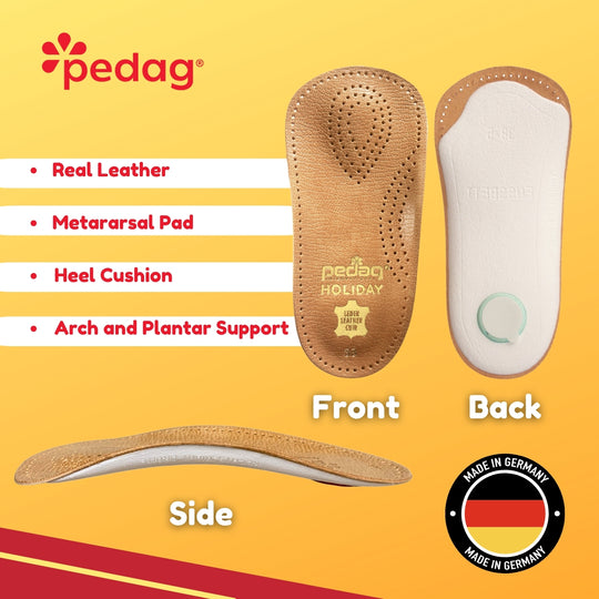 Holiday - Classic 3/4 Orthotic Insole for Dress Shoes & Low-Profile Footwear
