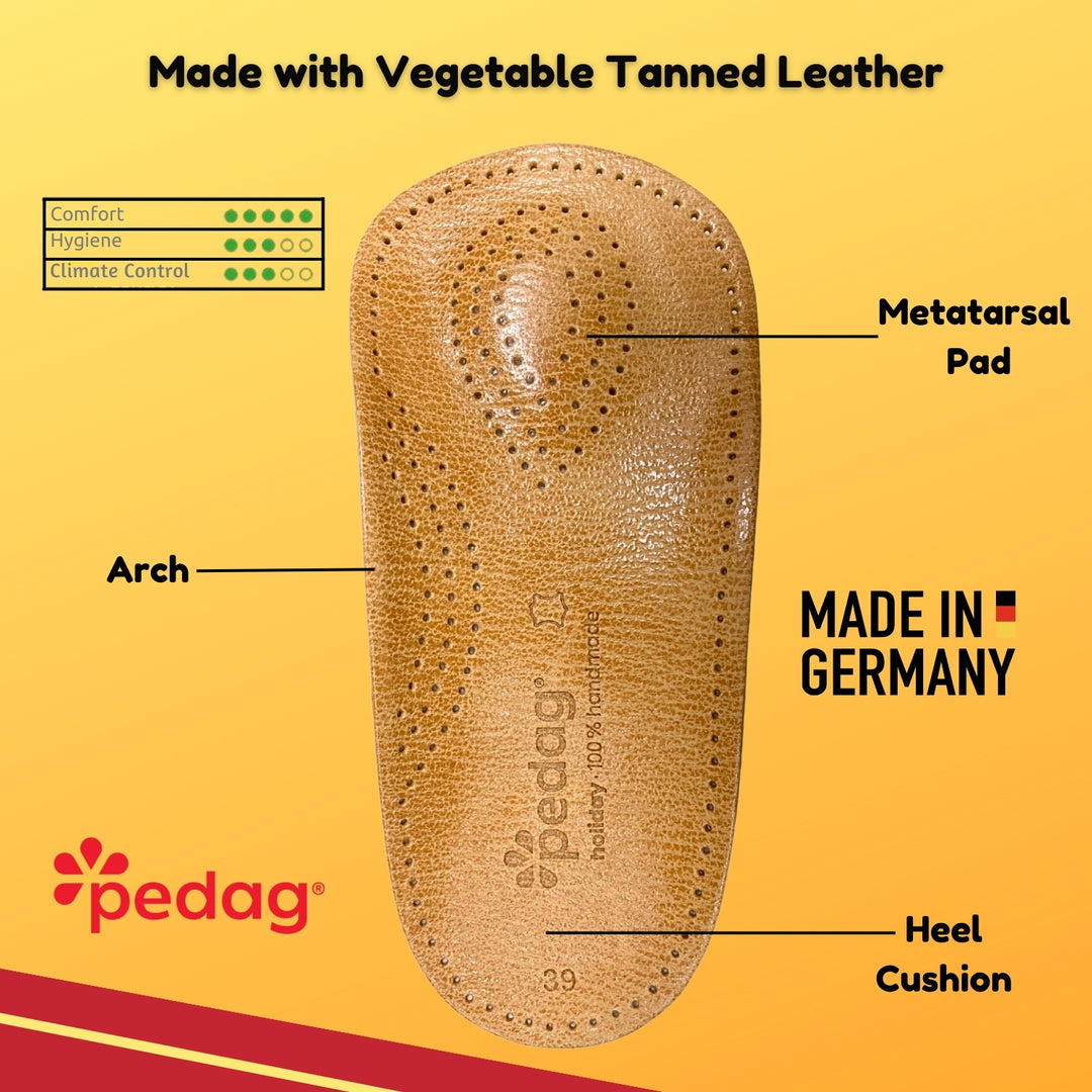 Holiday - Classic 3/4 Orthotic Insole for Dress Shoes & Low-Profile Footwear