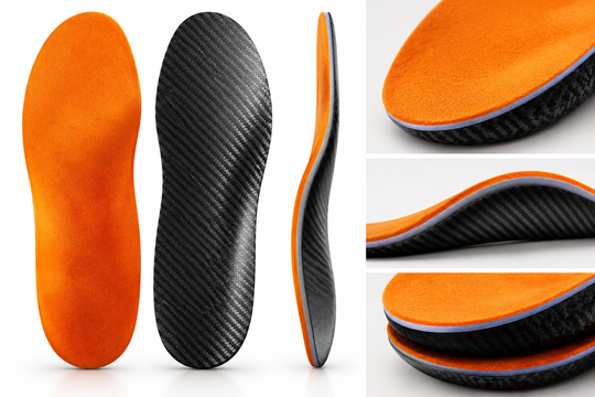 Kids Special - Full Length Deep Heel Cup Childrens Semi-Rigid Orthotic Insole