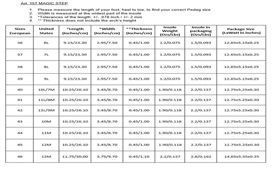 Magic Step - Vegan Leather Insole