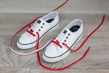 BI-Color laces flat