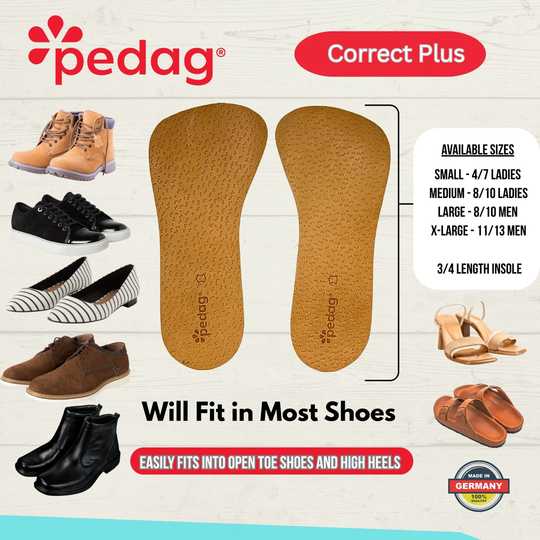 Correct Plus – 3/4 Orthotic for Over-Supination