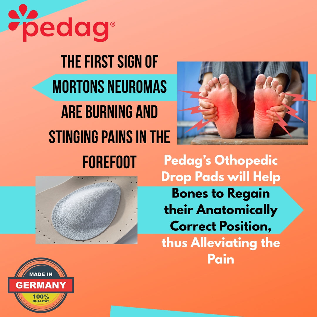 Drop - Metatarsal Arch Support Pad Teardrop Shape (1 Pair)