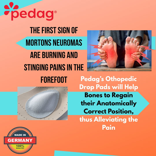 Drop - Metatarsal Arch Support Pad Teardrop Shape (1 Pair)