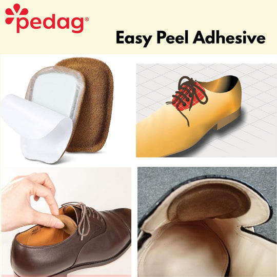 Supra - Suede Tongue Pad with Memory Foam for Loose Fitting Shoes (1 Pair)