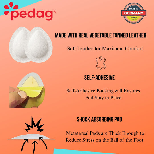 Drop - Metatarsal Arch Support Pad Teardrop Shape (1 Pair)