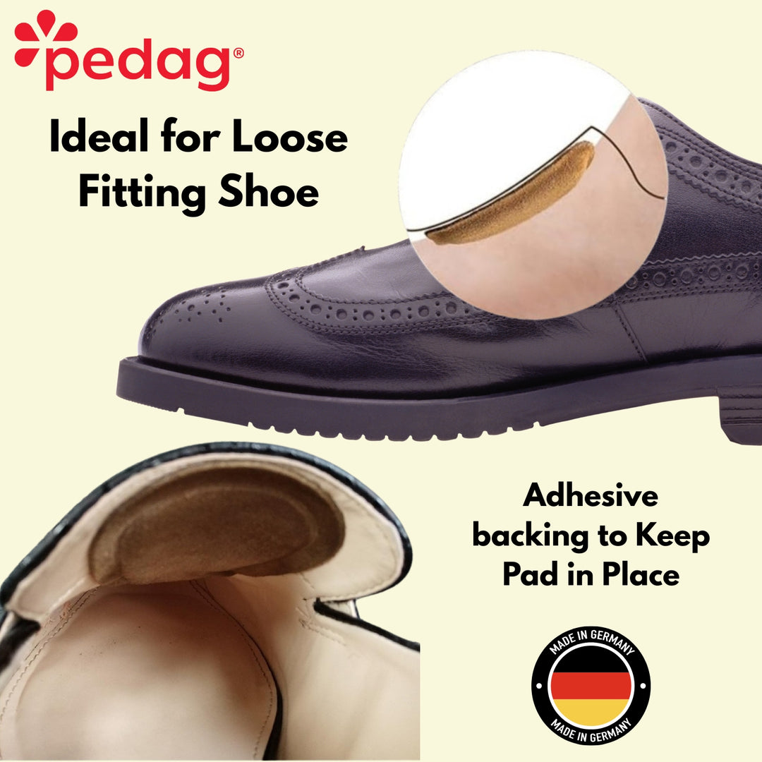 Pedag Supra Tongue Pads installed in Chelsea boot instep area