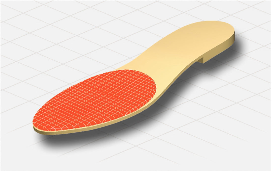 Leather 1/2 – Breathable Leather Forefoot Pad (1 Pair)