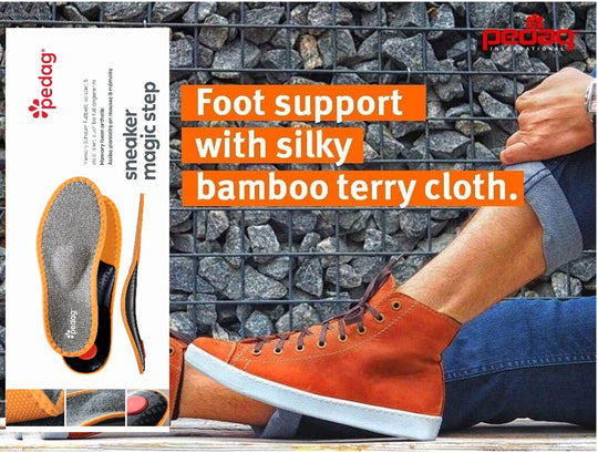 Sneaker Magic Step – Memory Foam Orthotic Insole with Bamboo Terry