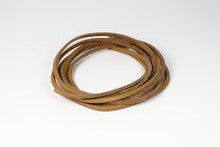 Leather Laces Square Flat - In 5 Colors