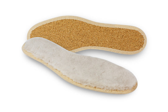 Pascha Kids - Shearling Insole with Cork Underlayer for Children