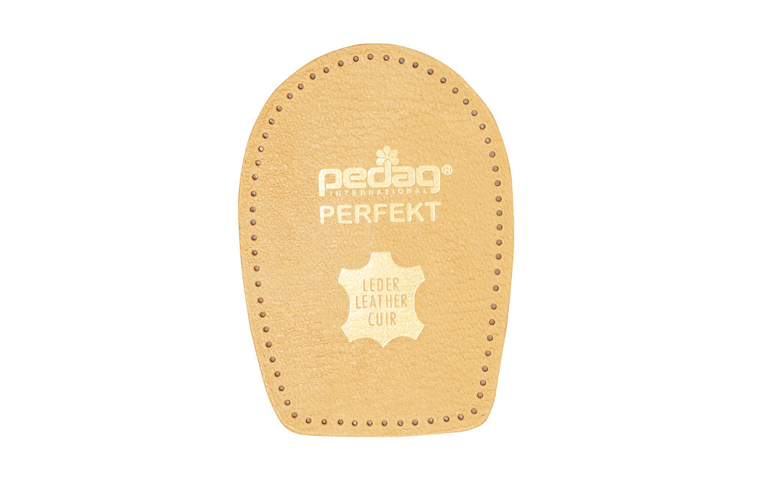 Perfect – Leather Heel Pad with Latex Cushion (1 Pair)