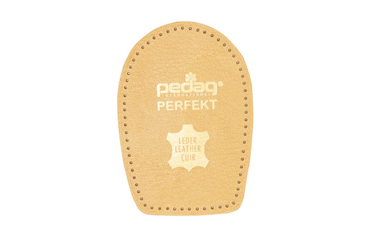 Perfect – Leather Heel Pad with Latex Cushion (1 Pair)