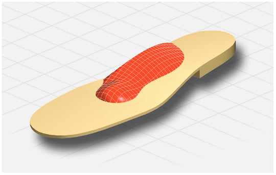 Relax – Wide Feet 3/4 Legnth Flexible Orthotic Insole