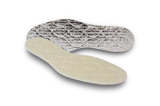 Solar Kids - Winter Flat Insole for Children with Wool, Foam and Aluminum